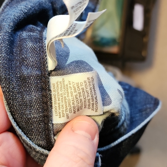 Lucky Brand 221 Original Straight Jeans sz 38x32 - Picture 6 of 15